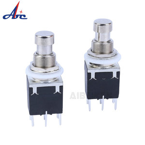 Mini pédale <span class=keywords><strong>de</strong></span> guitare à verrouillage On-On 12.2Mm Pcb PBS-24-202P DPDT 6 broches effets <span class=keywords><strong>de</strong></span> guitare boîte à pédales à verrouillage - Product Image 2