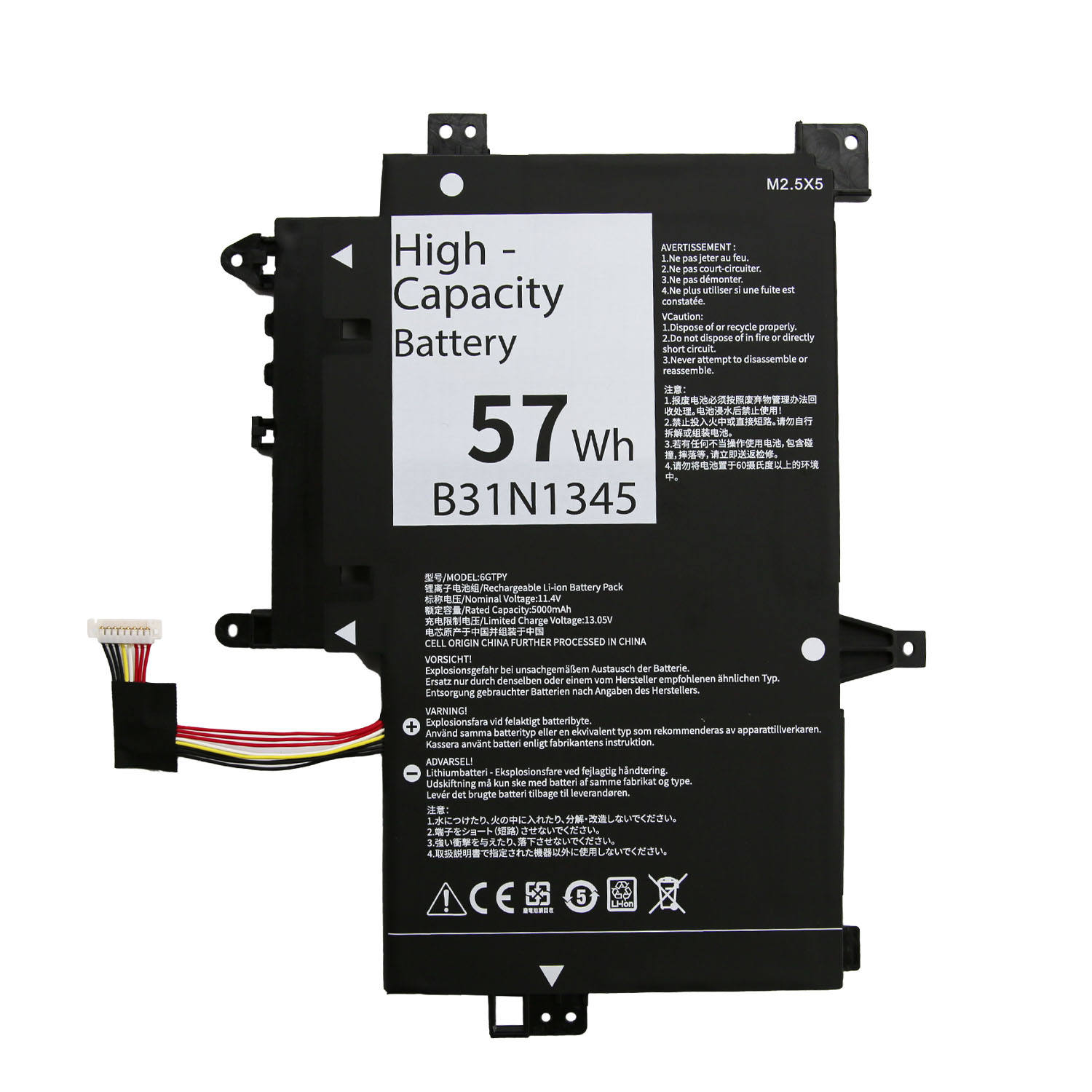 B31N1345  for ASUS TP500 TP500L TP500LA TP500LB TP500LN