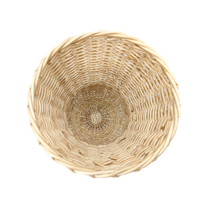 Vase Créatif Tissé à la Main Personnalisé Décoration de <span class=keywords><strong>Table</strong></span> Ronde Hôtel Maison <span class=keywords><strong>Panier</strong></span> à Fleurs en Saule Tissé - Product Image 6