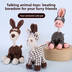 Juguete Masticable para Perros con Sonido, Diseño Original de Burro, Resistente a Mordeduras e Indestructible, para Perros Pequeños y Medianos - Product Image 6