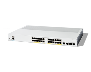 Nuevo Switch Ethernet C1300-24P-4X Catalys Serie 1300 de 24 Puertos con Puerto de Fibra SFP POE 10/100/1000 Mbps - Product Image 4