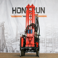 HR-200C 200m Chenille Montée Diesel DTH Foreuse de Puits d'Eau Rotation Moteur Pompe Composants Essentiels