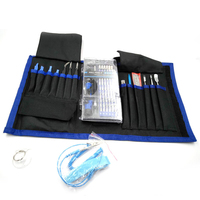 Juego de Destornilladores Magnéticos 80 en 1 con Bolsa Oxford Portátil, Kit de Herramientas Manuales para Reparación de Teléfonos Móviles y Computadoras Portátiles MYJ-801 Magn