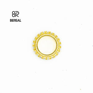 High Quality <b>Silver</b> Custom & Wholesale <b>Eternity</b> 10K 14K 18K Solid Gold Lab Grown Diamond Engagement <b>Ring</b> - Product Image 3