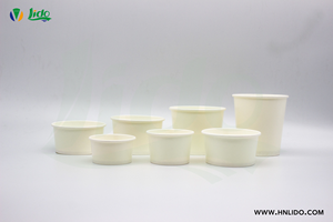 Écologique compostable étanche 4oz 6oz 8oz 12oz 16oz porte-gobelet en papier pour la crème glacée snacks nouilles vente en gros d'usine - Product Image 3