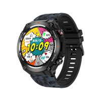 Reloj Inteligente Deportivo con Pantalla Táctil Completa, Resistente al Agua IP68, Monitoreo de Oxígeno en Sangre y Frecuencia Cardíaca, Compatible con IOS y Android