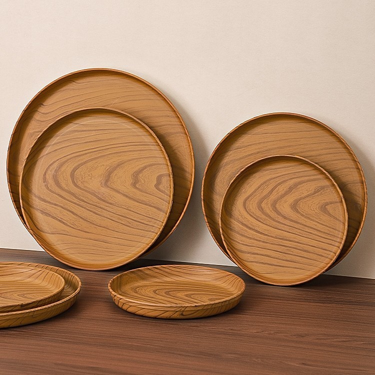 Plateau en bois de cerisier petit + moyen + grand + extra large