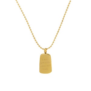 Collar con colgante de alienígena Simple de oro de 14 quilates Europeo Americano para <span class=keywords><strong>mujer</strong></span>, diseño de nicho INS, temperamento, Diamante inglés que combina con todo - Product Image 5