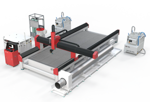 Machine de dé<span class=keywords><strong>coupe</strong></span> à jet d'eau CNC HEAD pour métal, pierre, carrelage, <span class=keywords><strong>verre</strong></span>, découpeuse à jet d'eau 3 axes - Product Image 4