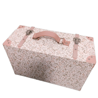 Valise en carton carrée de grande taille fabriquée en usine pour le rangement de vêtements et de livres, accepte le logo personnalisé, vente chaude