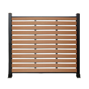 Panneau de clôture en WPC imperméable et résistant à l'humidité pour villa et jardin, entretien réduit, clôture co-extrudée, <span class=keywords><strong>portail</strong></span> - Product Image 5