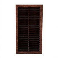 Étagère de rangement pour cassettes audio en bois, type sur pied, trois niveaux, non pliable, pour bureau