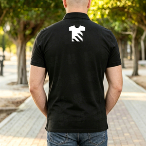 Camisa de oficina para hombre de verano, de alta calidad, con estampado digital personalizado, mezcla de algodón y poliéster, que absorbe la humedad, de corte holgado, para uniforme de trabajo. - Product Image 4