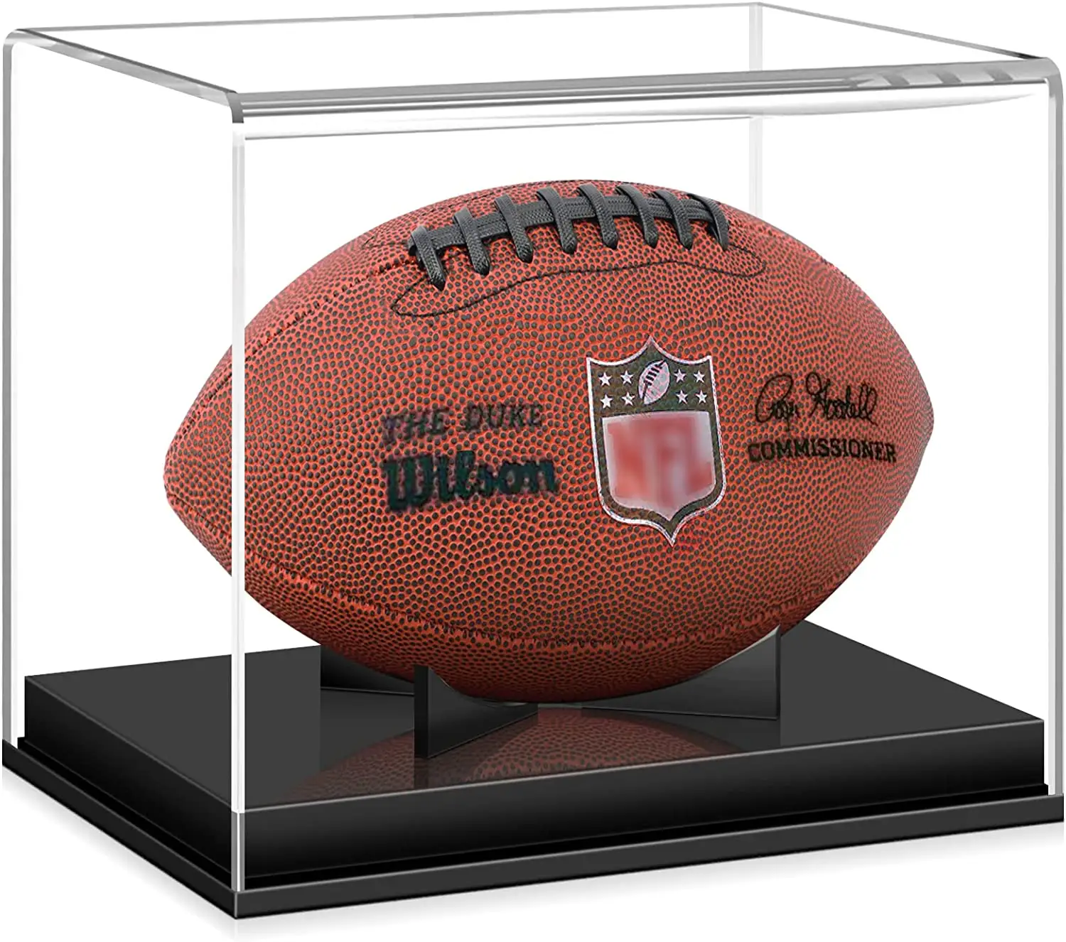 wholesale acrylic display case plexiglass perspex football display case