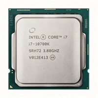 Nouveau processeur de bureau Core I7-10700K 8 cœurs 16 threads 3,8 GHz LGA1200 avec prise en charge de la technologie de virtualisation