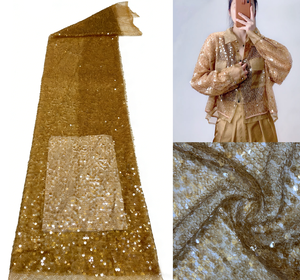 Popular Vestido Semitransparente con Lentejuelas y Bordado de Malla Color Granate para Niñas y Niños, Técnica de Tejido Liso, Ideal para Bodas - Product Image 1