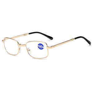 <span class=keywords><strong>Gafas</strong></span> de lectura bifocales <span class=keywords><strong>plegables</strong></span>, lentes de lectura <span class=keywords><strong>plegables</strong></span>, antirayos azules, con funda, venta al por mayor - Product Image 5