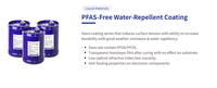 Revêtement liquide hydrofuge à base de silane sans PFAS GTA pour la protection des composants électroniques AS-601-P Haute adhérence