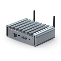 Mini PC 600 de fábrica con diseño de 211 gráficos J4125 DDR4 4 * i210/2,5/1. 1G Lan 16GB nueva computadora de escritorio para estudiantes en casa HD HDD