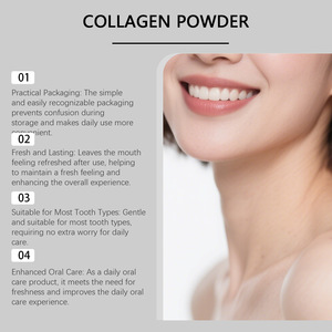 Polvo Dental Herbal de Glicerina y Menta, Limpia Suavemente, Protege <span class=keywords><strong>los</strong></span> <span class=keywords><strong>Dientes</strong></span> de las Manchas, Deja un Sonrisa Fresca Polvo Dental para el Cuidado Bucal Diario - Product Image 3