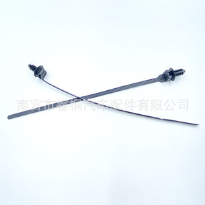 สายรัดเคเบิลแบบล็อคอัตโนมัติ Shuangxuan ขนาด 8x180 มม. ไนลอนสีดำ สำหรับรัดสายไฟ - Product Image 4