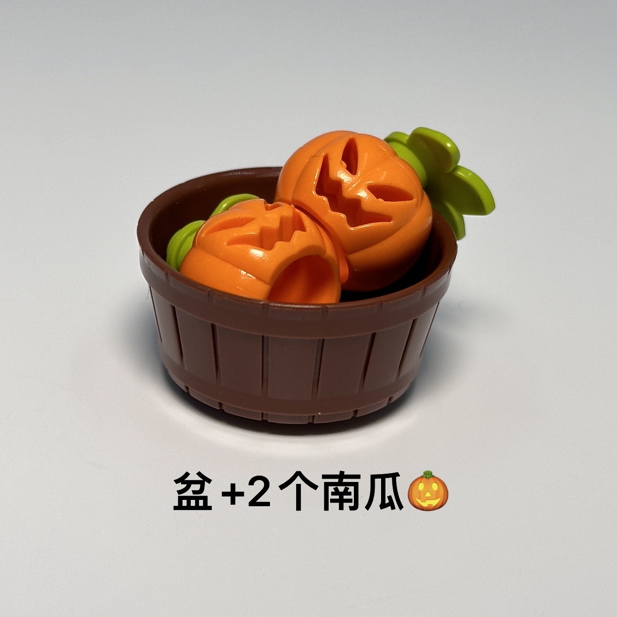 Maceta + 2 calabazas