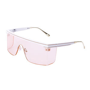Nuevas Gafas de Sol para Mujer, Estilo Europeo Americano, Montura Cuadrada Grande sin Marco, Lentes de PC con Protección UV400, Ligeras, Protección Solar, para Viajes y Actividades al Aire Libre - Product Image 1