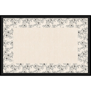 Tappeto Moderno a Doppio Strato Rimovibile <span class=keywords><strong>per</strong></span> Divano e Tavolino, Lavabile in Lavatrice, in Ciniglia, <span class=keywords><strong>per</strong></span> Soggiorno e <span class=keywords><strong>Camera</strong></span> <span class=keywords><strong>da</strong></span> <span class=keywords><strong>Letto</strong></span>, con Motivo Vegetale - Product Image 5