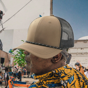 Casquette Trucker en Coton Vierge à 6 Panneaux avec Visière Réglable, Logo Personnalisé, Décontractée pour l'Extérieur - Product Image 3