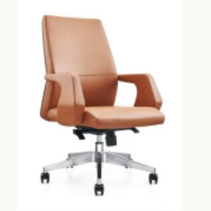 เก้าอี้สำนักงานหนังที่ทันสมัยและสะดวกสบายพร้อมที่เท้าแขนและพนักพิง37731-6646A 37731-6646D 37731-6646B - Product Image 4