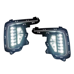 Đèn <span class=keywords><strong>LED</strong></span> DRL đèn sương mù cho Hyundai <span class=keywords><strong>Santa</strong></span> <span class=keywords><strong>Fe</strong></span> 2017 2018 2019 đèn chạy ban ngày đèn sương mù cản trước đèn lái xe - Product Image 6