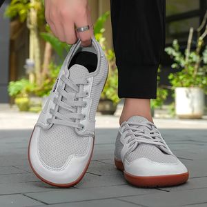 Chaussures décontractées pour hommes à largeur étendue, nouvelle maille respirante légère, souples, à lacets, pour le printemps, l'automne et l'hiver - Product Image 2
