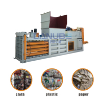 Máquina Profesional de Reciclaje de Neumáticos Usados, Planta Trituradora de Llantas, Línea de Desgarrado y Empacado de Neumáticos, Empacadora Horizontal para Caucho Usado