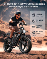 Vélo électrique 48v 15ah 20ah 25km/h 750w 20 pouces avec pneus larges, vélo électrique 750w, vélo électrique en acier, Fatbike adulte, entrepôt européen OEM