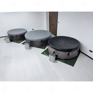 Bain à remous gonflable d'extérieur, <span class=keywords><strong>jacuzzi</strong></span> portable, bain à remous de massage pour jardin, cour arrière - Product Image 2