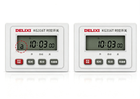 Temporizador Digital DELIXI KG316T, Interruptor de Tiempo por Microcomputadora, AC220V AC380V, Interruptor de Control de Tiempo Programable para Riel DIN