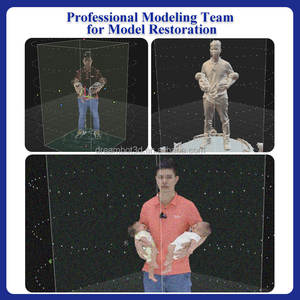 Dreambot3D 800W <span class=keywords><strong>Mode</strong></span> d'acquisition d'images en continu Multicolore Capture de modèles 3D Scannage corporel complet Lumière LED Scanner de portrait 3D - Product Image 5