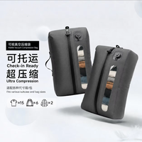 Sacs de compression sous vide électriques pour bagages à main avec pompe intégrée, en TPU, ultra-compression, anti-humidité, grande capacité