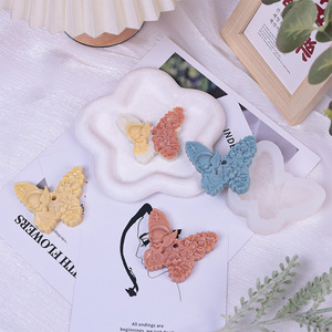 Vela de aromaterapia de mariposa de yeso hecha a mano, molde de silicona, resina de tamaño real para hornear pasteles, pegamento de gota, película decorativa - Product Image 2