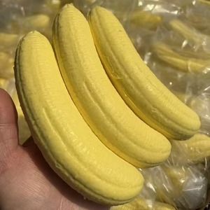 Soft Cute Banana Squeeze Toy Funny Realistic Banana Squishy Slow-<b>rebound</b> Stress Relief Toy Squishy Toy Promotional Toys - Product Image 3