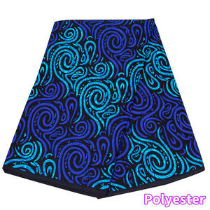 Tessuto Africano Stampato in Cera 100% Poliestere Design Olandese per Abbigliamento Elegante, Arredamento Casa, Abaya Lussuosa e Personalizzabile, Durevole - Product Image 5