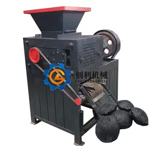 Hydraulic compact wood chips charcoal briquette making machine manufacturer