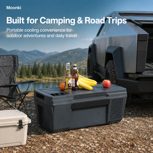 25L Vehicle Refrigerator for Cybertruck Rear Trunk 45W Portable Camping Fridge with APP Control - Product Image 6