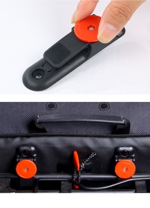 Sistema Universal de Montaje de Alforjas para Bicicleta, Portaequipajes Trasero para Bicicleta, <span class=keywords><strong>Gancho</strong></span> de Plástico para Colgar Bolsas - Product Image 5