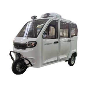 Fully Enclosed Mobility Scooter Long Range <b>Passenger</b> Three Wheel Scooter Tricycles with AC - Product Image 6