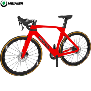Bicicleta de Carretera de Fibra de Carbono 700c con 105 R7120 de 24 Velocidades, Frenos de Disco Hidráulicos y Ruedas T800 Wave Aero 1 Meinier Dr445 es un 700c - Product Image 2