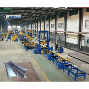 Automatic Assembly Machine H Beam Production Line For Light Steel Structure Processing
