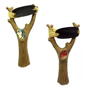 Nuovo disegno di vendita di alta qualità potente fionda di <span class=keywords><strong>legno</strong></span> caccia slingshot giochi all'aperto - Product Image 2