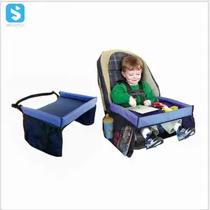 Kids Travel Tray Car Seat Activity Snack and Play Tray for Children or Toddlers, Fun Lap Desk organizer for Kids