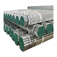 Tuyau d'acier rond galvanisé à chaud 114-168 mm pour garde-corps de quai et structure de passerelle marine